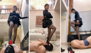 【甜味丸子】黑丝脚耳光-重度鞭打-97LZTD-8343106