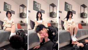 【双子】舔粉色脏鞋-白袜辱-97LZTD-8343265