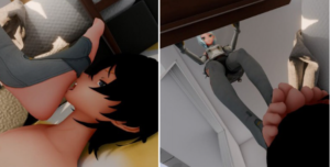 清洗三月七的脚底 +昔涟碾压小人+席德的脚垫-97LZTD-8343296