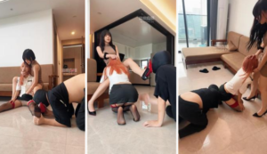 【腿腿】精神小妹训化母狗【双视角版】-97LZTD-8344821