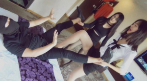 长腿姐妹花狂虐入室歹徒（下）-97LZTD-8344850