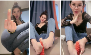 【第一视角】【欣妍大大S】牛仔裤屯炸绿帽-97LZTD-8344906