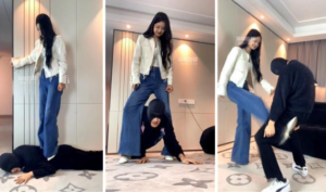 【女生也能很暴力】女职员下班虐老板-97LZTD-8344912