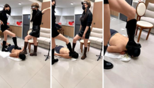 【青岛冰卿】双S-长靴踩虐-强迫圣水-97LZTD-8344942