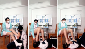 【御清】护士姐姐白袜玩学生狗【双视角版】-97LZTD-8344981