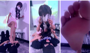 【白鹭】私人影院女仆白袜首调-97LZTD-8344990