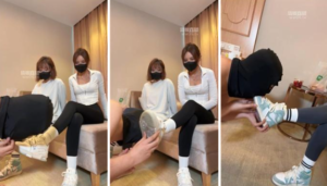 【黛安娜】双S-健身女神原味鞋袜辱-97LZTD-8344993