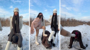 【囡囡】户外冰天雪地-双S虐-97LZTD-8345025