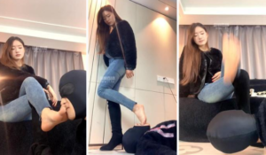 【女生也能很暴力】高跟长靴捂白袜玩虐-97LZTD-8345086