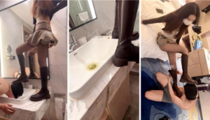 【御妍】骑马狗爬-白袜辱-长靴皮鞋踩【双视角版】-97LZTD-8345116