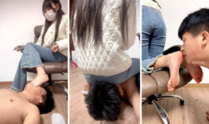 【小饭团】熊猫鞋白袜闻舔-97LZTD-8345132