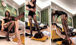 【星航】拴狗链-高跟网袜踩虐-97LZTD-8345135