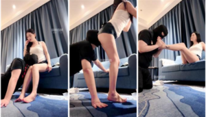 【汐月】纹身小妹小白鞋白袜辱-97LZTD-8345190