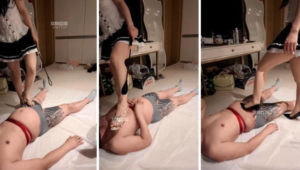 【懶貓儿】双S-踩虐纹身哥【完整版】-97LZTD-83451923