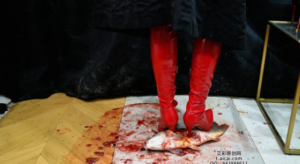 过膝红靴插鱼嘴-97LZTD-8345146