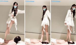 全体重爆踩瘦弱m，下脚超狠毒 -97LZTD-8345178