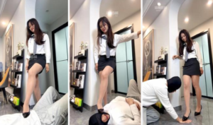 【JonyZ】御姐女神高跟踩踏喂食-97LZTD-8345200