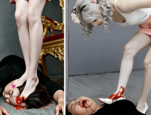 安琪儿不同妆容的暴力美足你们喜欢吗-97LZTD-8345208