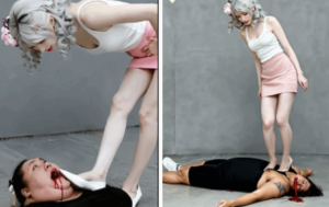 安琪儿不同妆容的暴力美足你们喜欢吗-97LZTD-8345208