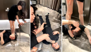 【水晶熊】白富美包间公开处刑贱奴-97LZTD-8345245