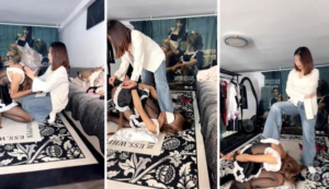 【小猫】反绑胶带封嘴强制虐cd-97LZTD-8345349