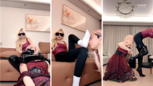 【戴安娜】机车女神暴揍ts-97LZTD-8345368