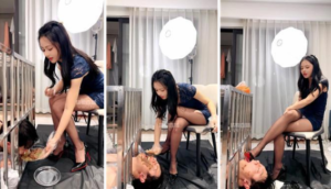 【沐沐】囚禁狗笼虐-97LZTD-834538925