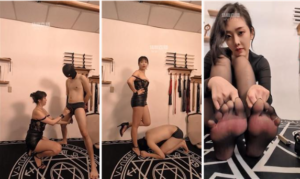 【冰女王】台湾女神连环踢裆场【双视角版】-97LZTD-834538946