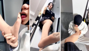 【JonyZ】JK学生主脏皮鞋肉丝踩-97LZTD-834538967