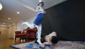 〖H.P.L栖心之栈〗—芷晴老师的白靴虐杀 -97LZTD-834538996