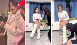 【素人挖掘机】脏鞋白袜捂脸窒息-97LZTD-834539006