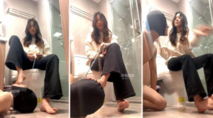 【女生也能很暴力】舔脏鞋白袜-赏赐圣水-耳光-97LZTD-834539016