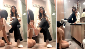 【女生也能很暴力】舔脏鞋白袜-赏赐圣水-耳光-97LZTD-834539016