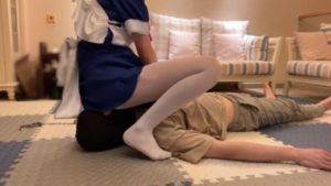 【婉儿】吕蒙的关节技测试-97LZTD-834539026