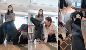 【爱可】双母狗大比拼-97LZTD-834539035