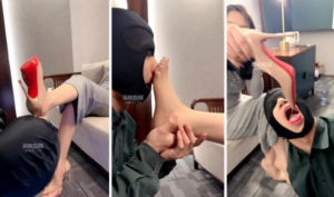 【萬一】超美气质女神-高跟踩喂食-圣水-97LZTD-834539036