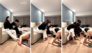 【欧尼】情侣踩踏物混合圣-97LZTD-834539047