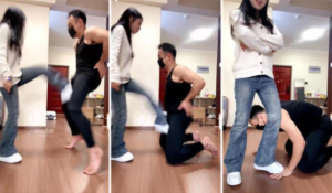 【海绵大大】小白鞋连环重度踢裆-97LZTD-83453926