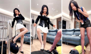 【沐沐】圈养狗笼-高跟碾压踩喂食-97LZTD-83453951