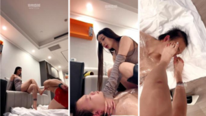 【领主】长腿车模踢踹-保鲜膜全包-97LZTD-83453958