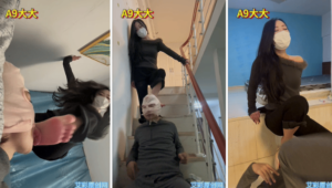 长时间残忍深喉，胶带缠头插到窒息，翻白眼丧智-97LZTD-83453976