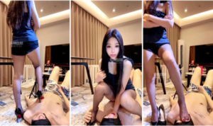 【沐沐】车模S-高跟美腿碾压踩-97LZTD-83454000