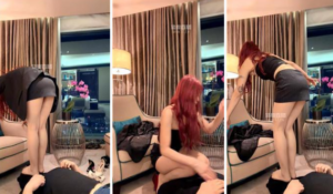 【梦樱】高跟踩虐乳-肉丝狂舔-97LZTD-83454024