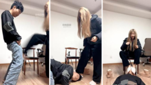 【煎饼狗子】脏鞋玉足狂舔-胯下辱-97LZTD-83454060