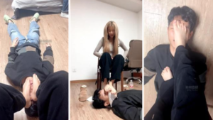 【煎饼狗子】脏鞋玉足狂舔-胯下辱-97LZTD-83454060