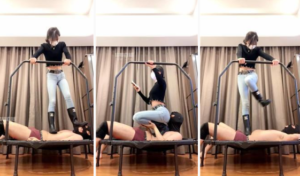 【暴力美学s】挑战人体蹦床【双视角版】-97LZTD-83454065