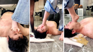 【麋鹿银儿】超级重度版女同接吻高跟踩-物化成地毯座椅工具-97LZTD-83454088