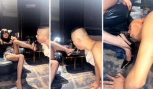 【安晴】纹身小妹黑丝虐双奴-97LZTD-83454101