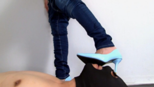 【1080P】美女高跟黑丝牛仔裤性感TJ-97LZTD-834541327