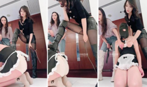 【倪小主】双S-长靴女神惩罚骚奴【双视角版】-97LZTD-834541341